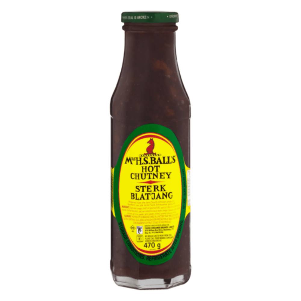 Mrs Balls Chutney Hot 470ml